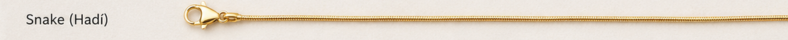 Snake Little gold line